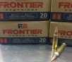 Hornady FRONTIER 223 Rem 55 gr  HPM  FR140 20 rnd box