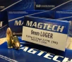 Magtech 9 mm 124 gr  FMJ  9B 50 rnd box