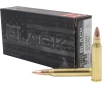 BLACK   223 REMINGTON FMJ FULL METAL JACKET RIFLE AMMO
