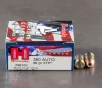 250rds     380 Auto Hornady American Gunner 90gr  XTP JHP Ammo