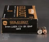 50rds     9mm Speer LE Gold Dot 124gr  JHP Ammo