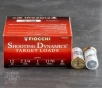 250rds - 12 Gauge Fiocchi Target Shooting Dynamics 2 3 4  1oz   8 Shot Ammo