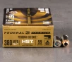 20 Rounds     380 Auto Federal Personal Defense 99 Grain HST JHP Ammo