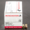 500rds -  380 Auto Winchester USA 95gr  FMJ Ammo Value Pack