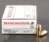 50rds -  380 Auto Winchester USA 95gr  FMJ Ammo