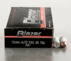 50rds     10mm Blazer 200gr  TMJ Ammo