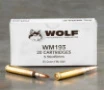 20 Rounds of 5 56x45 Ammo by Wolf Gold - 55gr FMJ