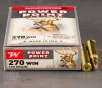 20rds - 270 Winchester 130gr  Super-X Power-Point Ammo