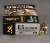 20rds     6 5 Creedmoor Browning Silver Series 129gr  SP Ammo