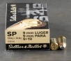 50rds - 9mm Sellier   Bellot 124gr Soft Point Ammo