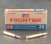 20rds - 5 56x45 Hornady Frontier 75gr  BTHP Match Ammo