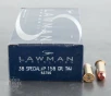 1000rds - 38 Special Speer Lawman 158gr   P TMJ Ammo
