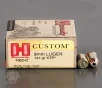 25rds - 9mm Hornady Custom 124gr  XTP HP Ammo