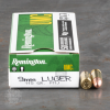 50rds - 9mm Remington UMC 115gr  FMJ Ammo