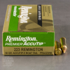 20rds     223 Rem Remington Premier 50gr  AccuTip-V BT Ammo