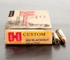 20rds     300 AAC BLACKOUT Hornady 135gr  FTX Ammo