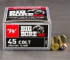 20rds     45 Long Colt Winchester Big Bore 250gr  SJHP Ammo