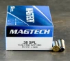 50rds - 38 Special Magtech 158gr  SJHP Ammo