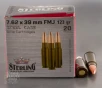 20rds     7 62x39 Sterling 123gr  FMJ Ammo