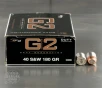 50rds     40 S W Speer LE Gold Dot G2 180gr  JHP Ammo