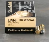 1000rds - 38 Special Sellier   Bellot 158gr  LRN Ammo