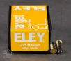 500rds - 22LR Eley Target Rifle 40gr  Solid Point Ammo
