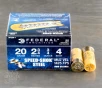 250rds     20 Gauge Federal Speed-Shok 2-3 4  3 4oz   4 Steel Shot Ammo