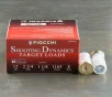250rds - 12 Gauge Fiocchi Target Shooting Dynamics 2 3 4  1 1 8oz   8 Shot Ammo