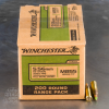 200rds     5 56x45 Winchester 62gr  FMJ M855 Ammo