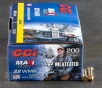 200rds     22 WMR CCI Maxi-Mag MeatEater Edition 40gr  JHP Ammo