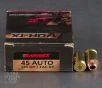 20rds     45 ACP Barnes VOR-TX 185gr  TAC-XP Ammo