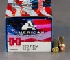 500rds     223 Rem Hornady American Gunner 55gr  HP Ammo