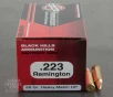 50rds - 223 Black Hills 68gr  Heavy Match Hollow Point Ammo