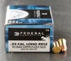 500rds - 22LR Federal Game Shok 40gr  HV Copper Plated Solid Point Ammo