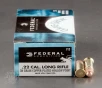 500rds - 22LR Federal 38gr  Copper Plated Hi-Velocity HP Ammo
