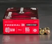 1000rds - 40 S W Federal American Eagle 165gr  FMJ Ammo