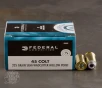 20rds - 45 Long Colt Federal Champion 225gr  Semi-Wadcutter Hollow Point Ammo