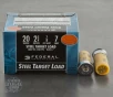 25rds - 20 Gauge Federal Top Gun 2-3 4  7 8 oz   7 Shot Ammo