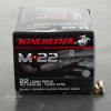 2000rds     22 LR Winchester M22 40gr  CPRN Ammo