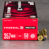 50rds - 357 Mag Federal American Eagle 158gr  Jacketed Soft Point Ammo