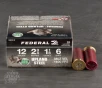 25rds     12 Gauge Federal Upland Steel 2-3 4  1-1 8oz   6 Shot Ammo