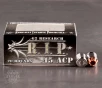 20rds - 45 ACP G2 Research RIP 162gr  HP LF Ammo