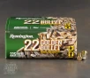 2250rds     22 LR Remington 22 Golden Bullet 36gr  CPHP Ammo