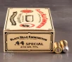 50rds - 44 Special Black Hills 210gr  Lead Flat Point Ammo
