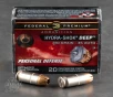 20rds     45 ACP Federal Hydra-Shok Deep 210gr  JHP Ammo