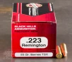 50rds - 223 Remington Black Hills 55gr  Barnes TSX HP Ammo