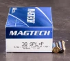 50rds     38 Special  P Magtech 125gr  SJSP Ammo