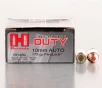 200rds     10mm Hornady Critical Duty 175gr  FlexLock Ammo