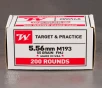 800rds     5 56x45 Winchester USA 55gr  FMJ Ammo
