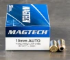50rds     10mm Magtech 180gr  JHP Ammo